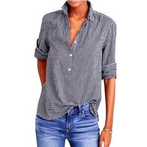 J. Crew Gathered Popover Top